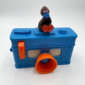 Vintage Sesame Street Big Bird 3D Camera Toy Slides Do‎ Not Work